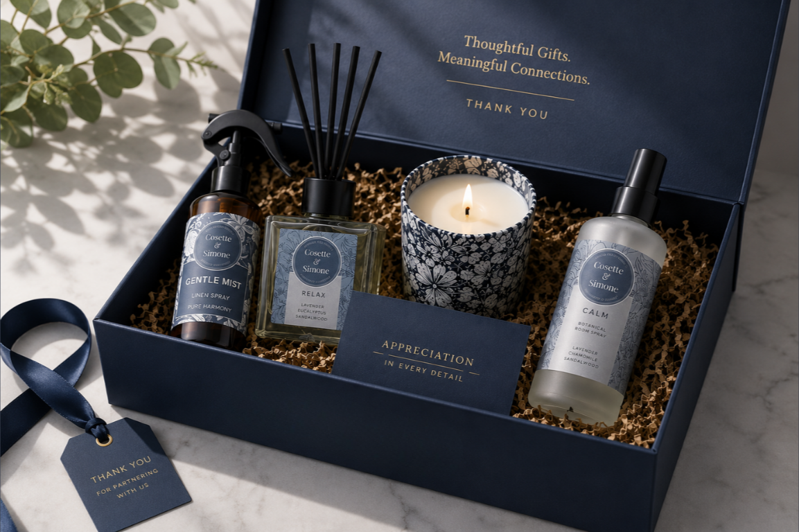 Corporate wellness gift set