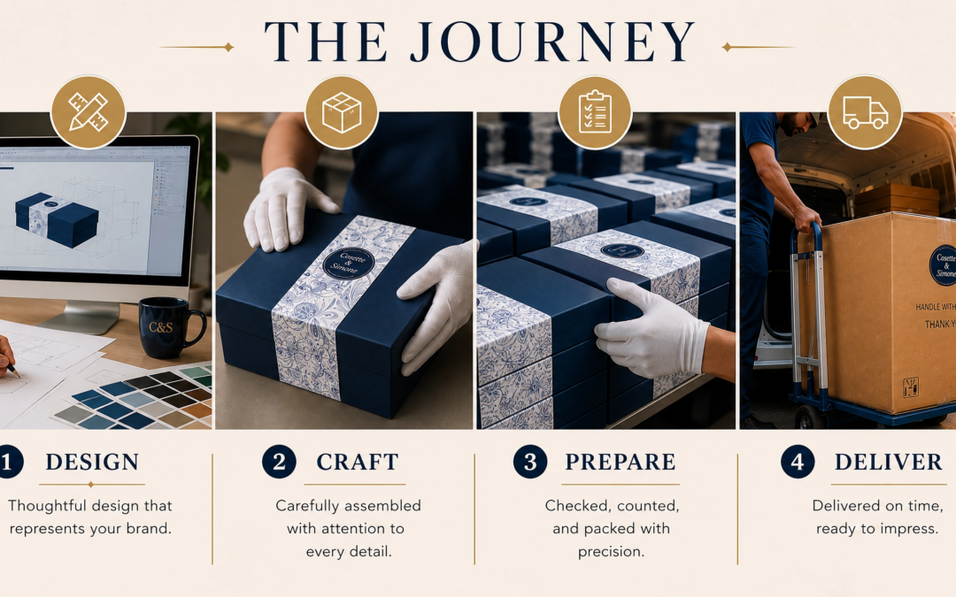 Custom Corporate Gift Boxes: The 4-Step Process Explained